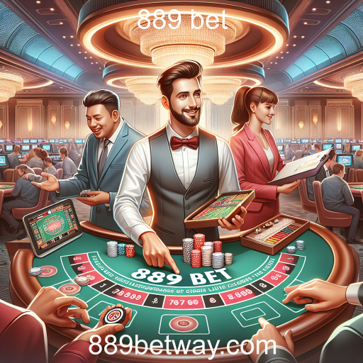 Experiência Imersiva: Os Jogos Ao Vivo do 889 Bet